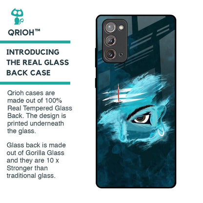 Power Of Trinetra Glass Case For Samsung Galaxy Note 20