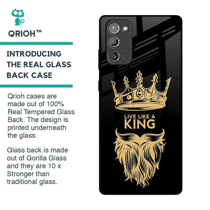King Life Glass Case For Samsung Galaxy Note 20