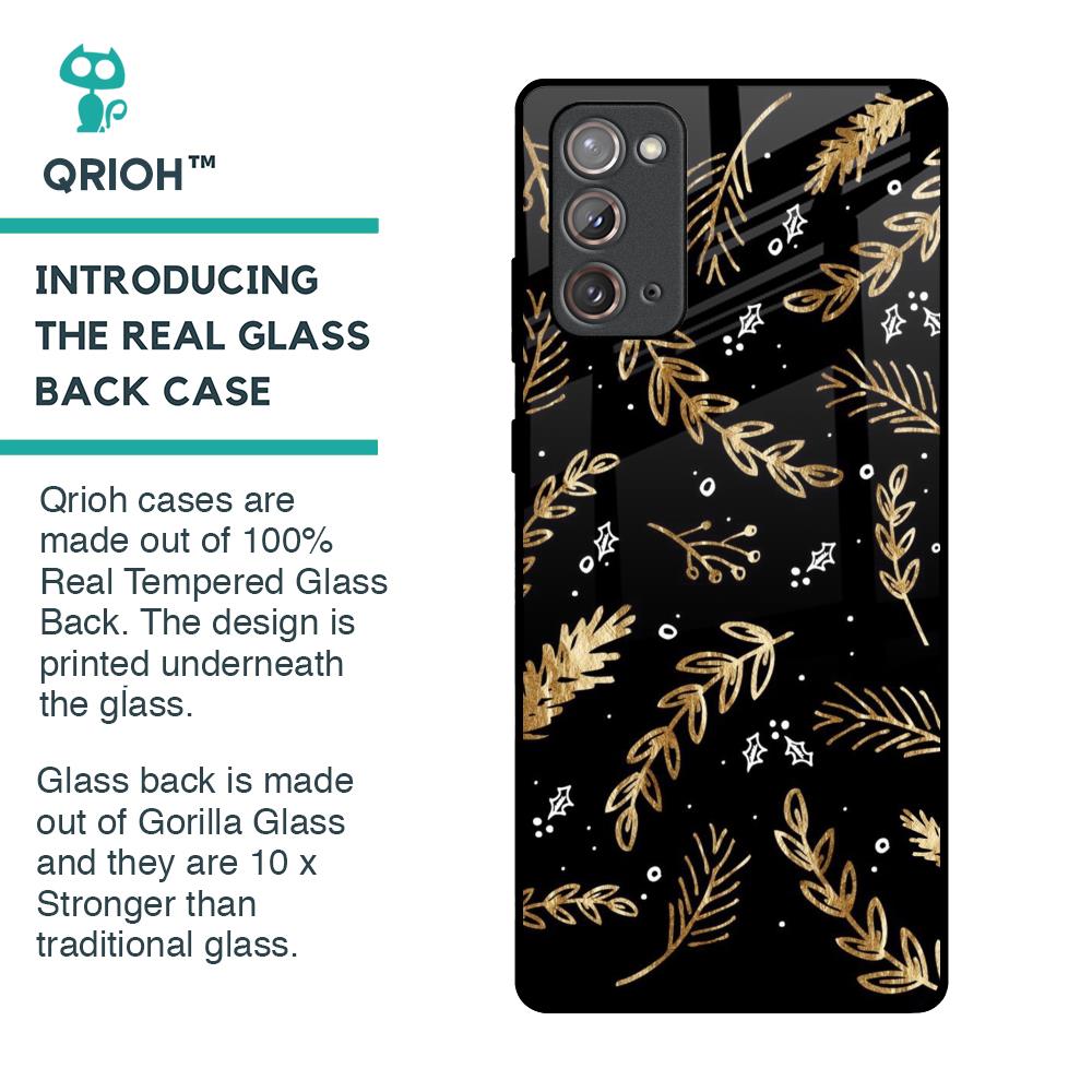 Autumn Leaves Glass Case for Samsung Galaxy Note 20