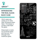 Funny Math Glass Case for Samsung Galaxy Note 20