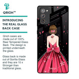 Fashion Princess Glass Case for Samsung Galaxy Note 20