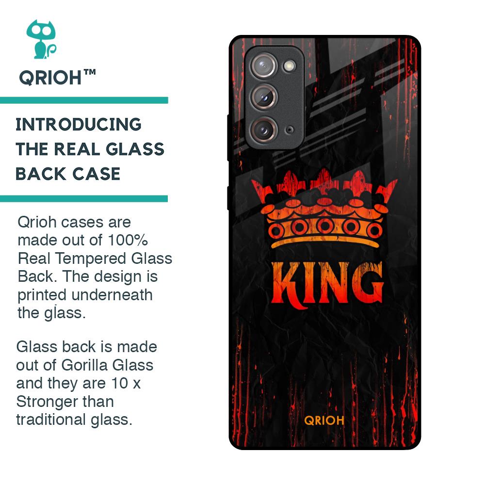 Royal King Glass Case for Samsung Galaxy Note 20