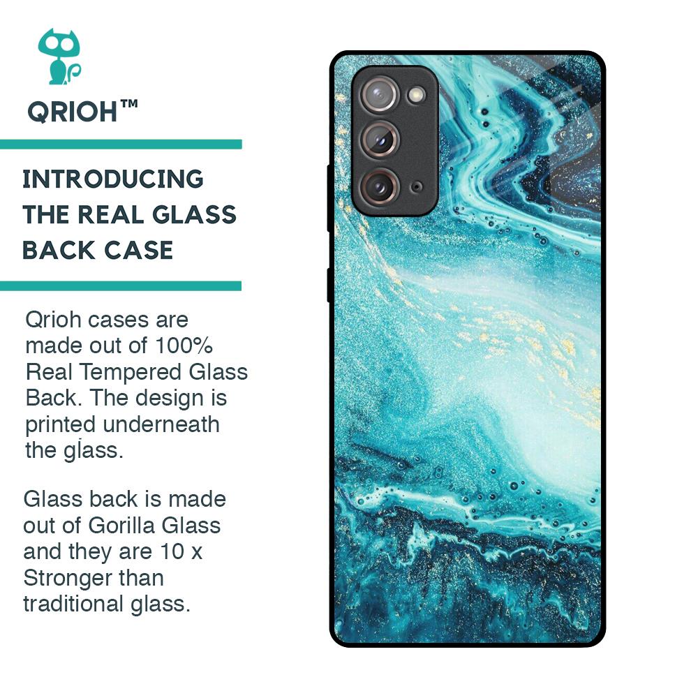Sea Water Glass Case for Samsung Galaxy Note 20