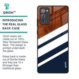 Bold Stripes Glass Case for Samsung Galaxy Note 20