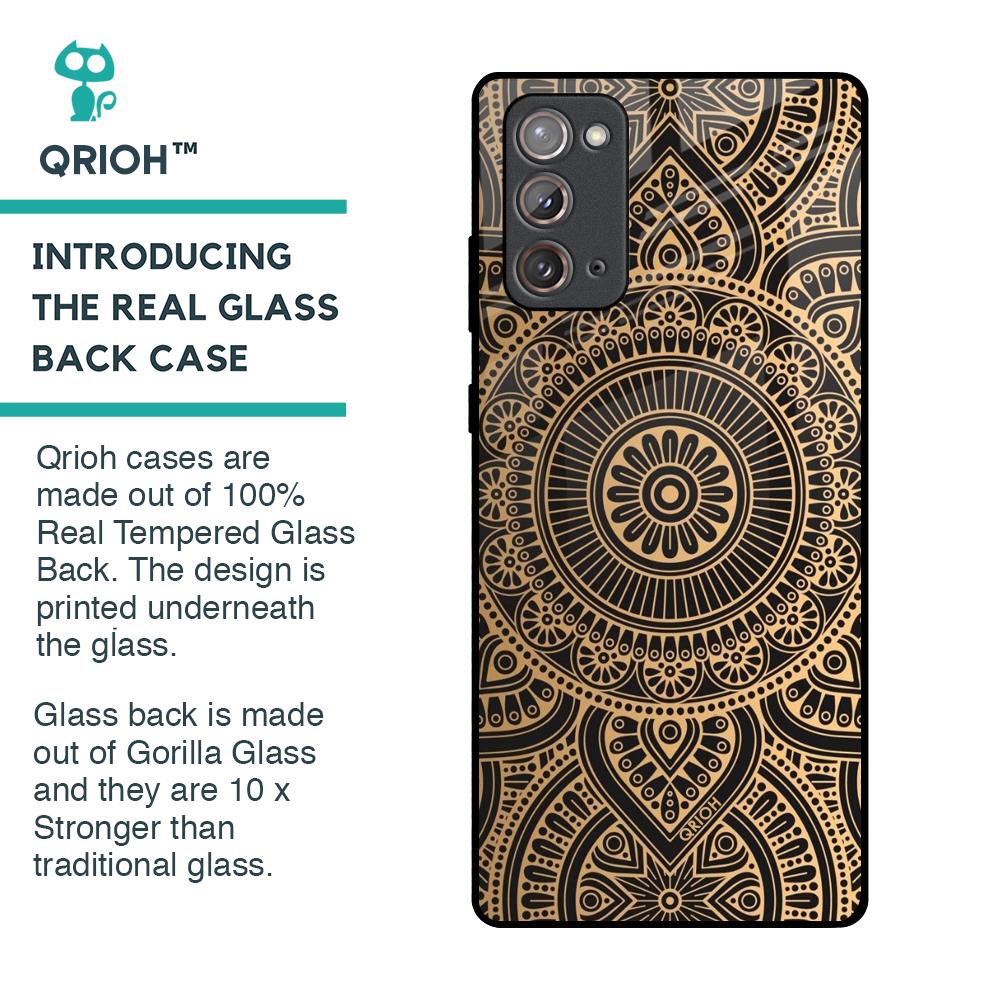 Luxury Mandala Glass Case for Samsung Galaxy Note 20
