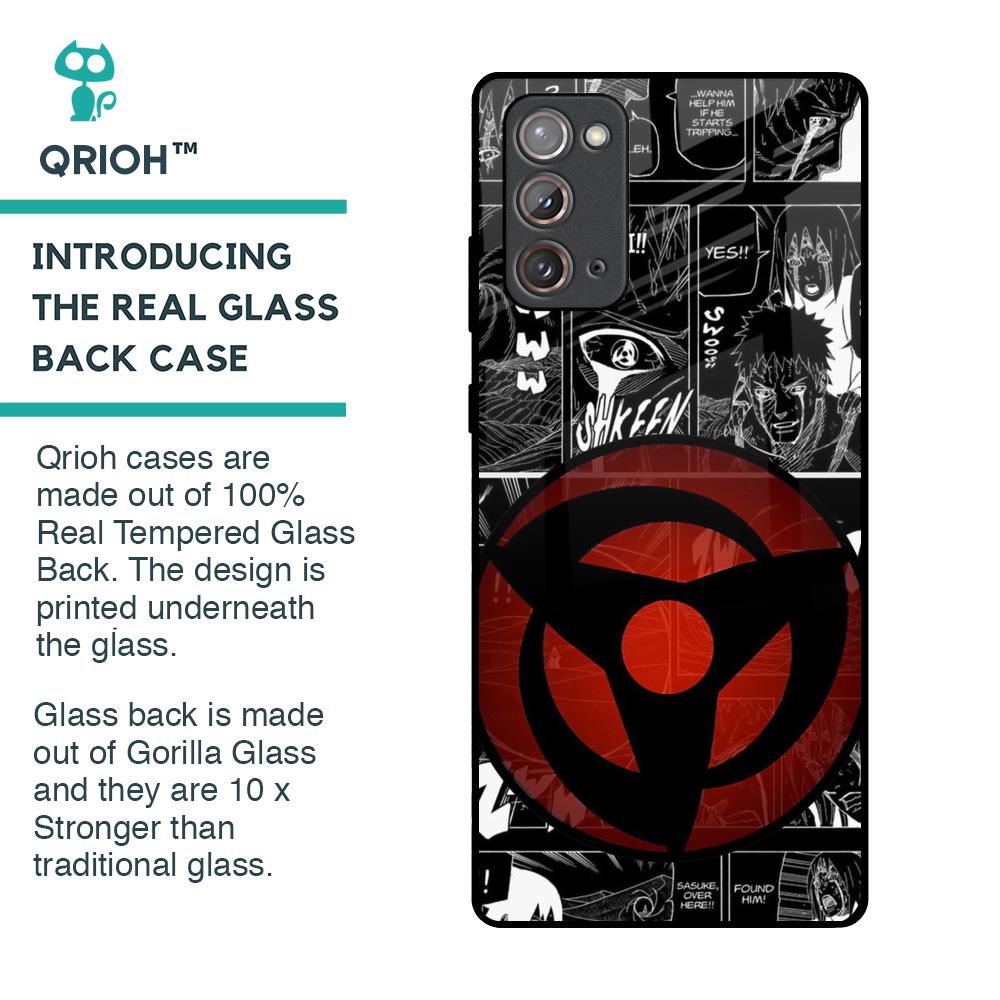 Sharingan Glass Case for Samsung Galaxy Note 20