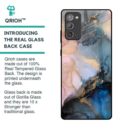 Marble Ink Abstract Glass Case for Samsung Galaxy Note 20