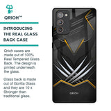 Black Warrior Glass Case for Samsung Galaxy Note 20