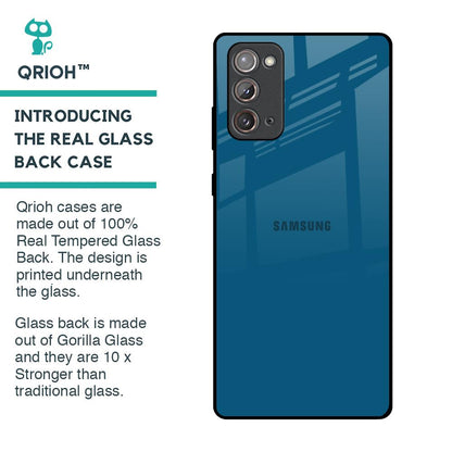 Cobalt Blue Glass Case for Samsung Galaxy Note 20