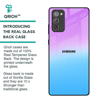 Unicorn Pattern Glass Case for Samsung Galaxy Note 20