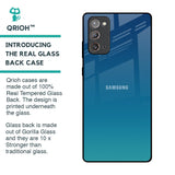 Celestial Blue Glass Case For Samsung Galaxy Note 20