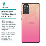 Pastel Pink Gradient Glass Case For Samsung Galaxy Note 20