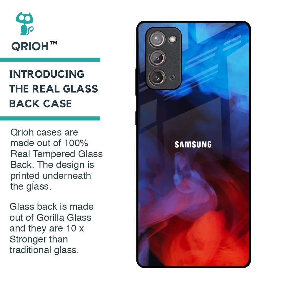 Dim Smoke Glass Case for Samsung Galaxy Note 20
