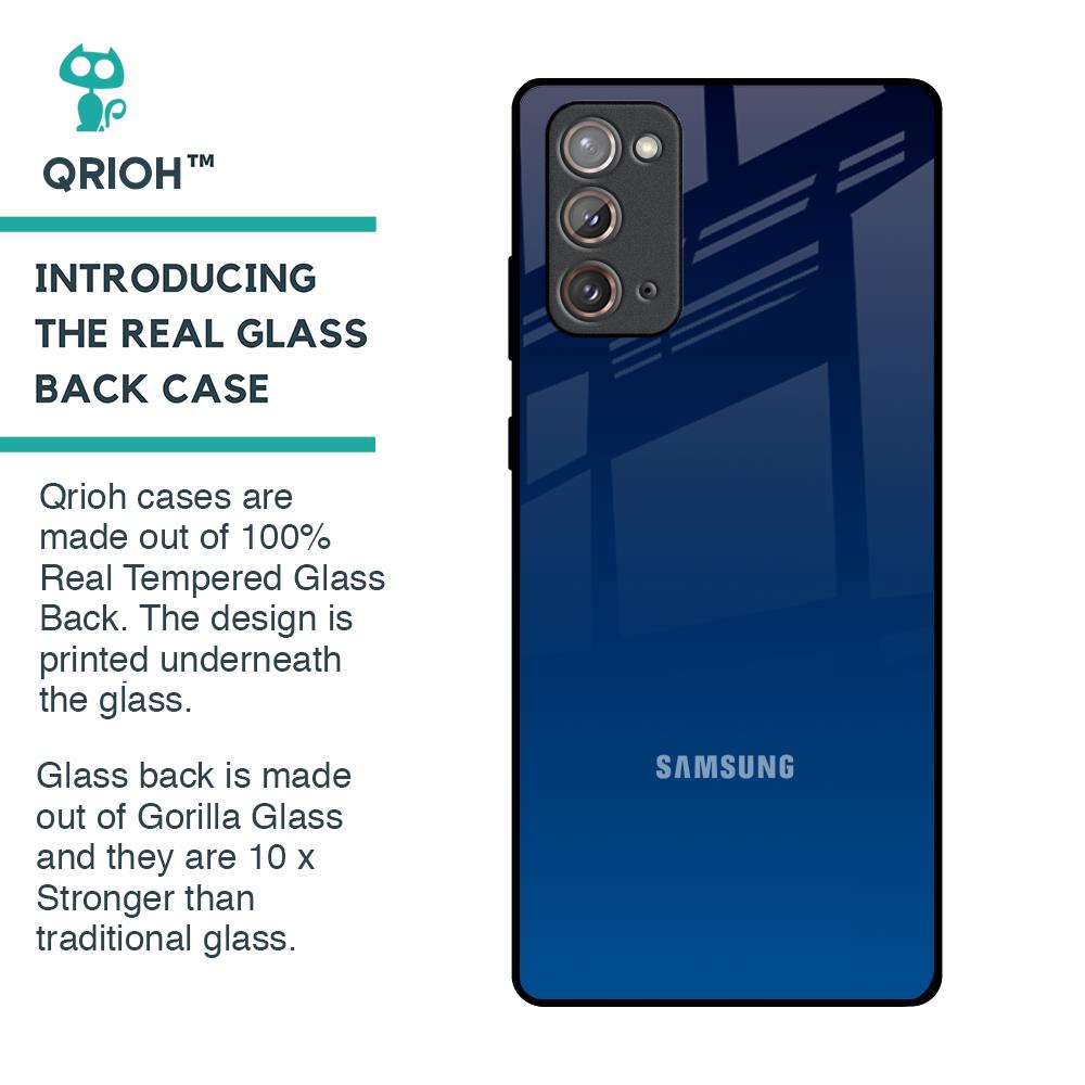 Very Blue Glass Case for Samsung Galaxy Note 20