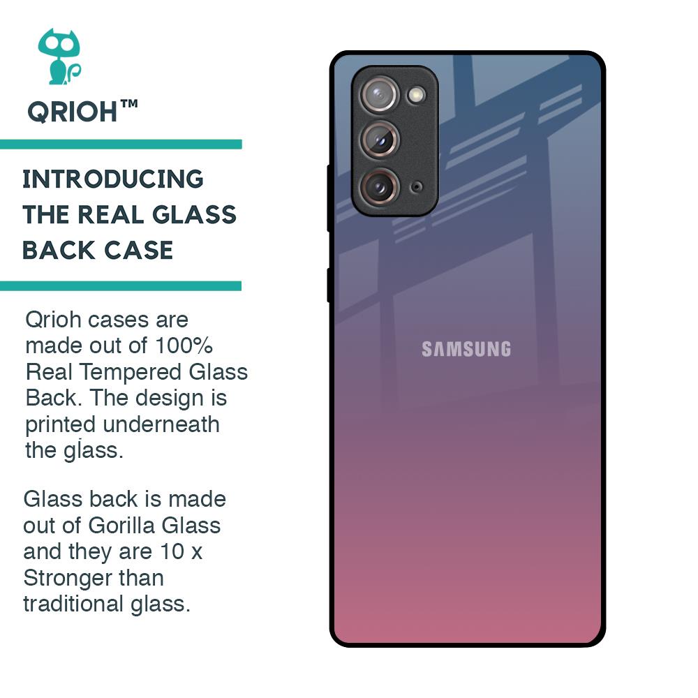 Pastel Gradient Glass Case for Samsung Galaxy Note 20