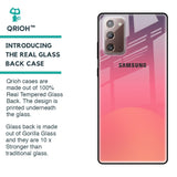 Sunset Orange Glass Case for Samsung Galaxy Note 20