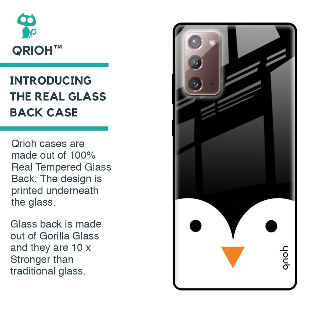 Cute Penguin Glass Case for Samsung Galaxy Note 20