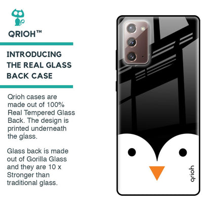 Cute Penguin Glass Case for Samsung Galaxy Note 20