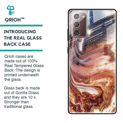 Exceptional Texture Glass Case for Samsung Galaxy Note 20