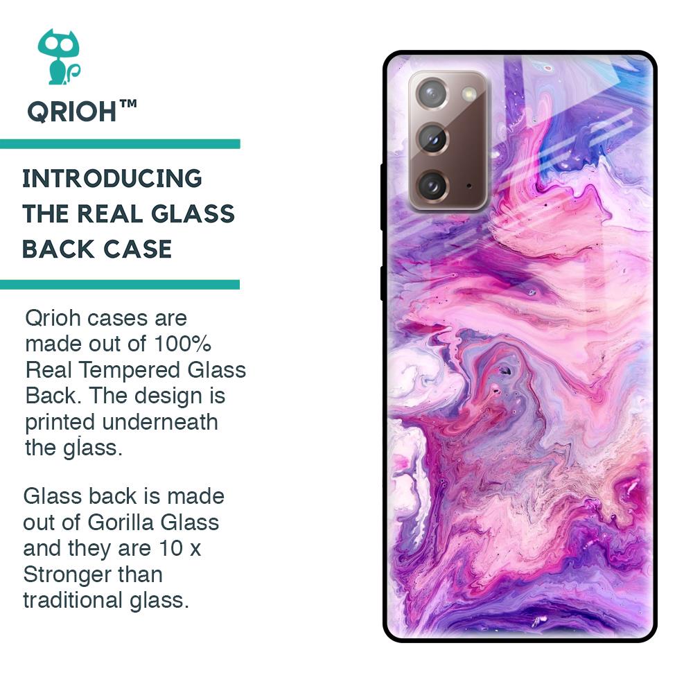 Cosmic Galaxy Glass Case for Samsung Galaxy Note 20