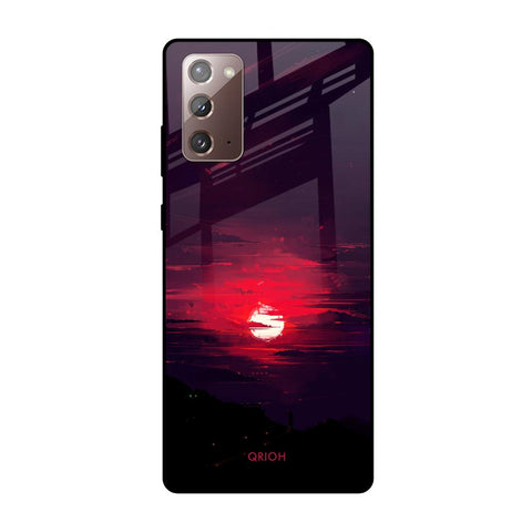 Morning Red Sky Samsung Galaxy Note 20 Glass Cases & Covers Online