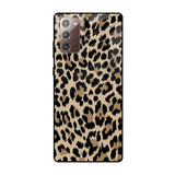 Leopard Seamless Samsung Galaxy Note 20 Glass Cases & Covers Online