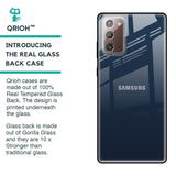 Overshadow Blue Glass Case For Samsung Galaxy Note 20