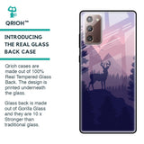 Deer In Night Glass Case For Samsung Galaxy Note 20