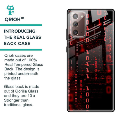 Let's Decode Glass Case For Samsung Galaxy Note 20