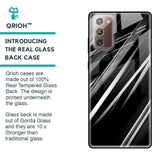 Black & Grey Gradient Glass Case For Samsung Galaxy Note 20