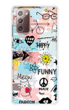 Happy Doodle Samsung Galaxy Note 20 Back Cover