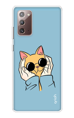 Attitude Cat Samsung Galaxy Note 20 Back Cover