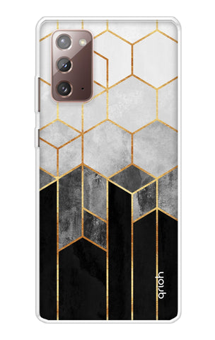 Hexagonal Pattern Samsung Galaxy Note 20 Back Cover