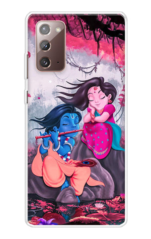 Radha Krishna Art Samsung Galaxy Note 20 Back Cover