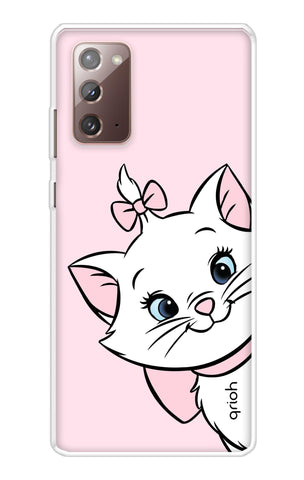 Cute Kitty Samsung Galaxy Note 20 Back Cover