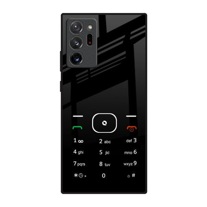 Classic Keypad Pattern Samsung Galaxy Note 20 Ultra Glass Back Cover Online