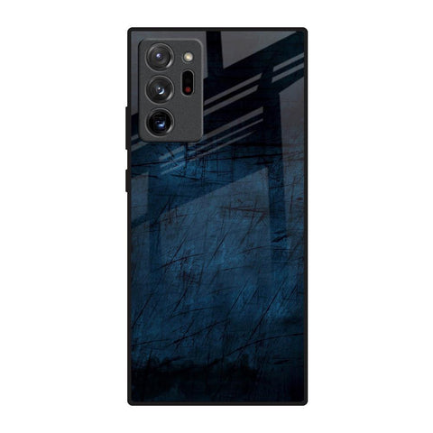 Dark Blue Grunge Samsung Galaxy Note 20 Ultra Glass Back Cover Online