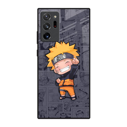 Orange Chubby Samsung Galaxy Note 20 Ultra Glass Back Cover Online