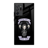 Touch Me & You Die Samsung Galaxy Note 20 Ultra Glass Back Cover Online