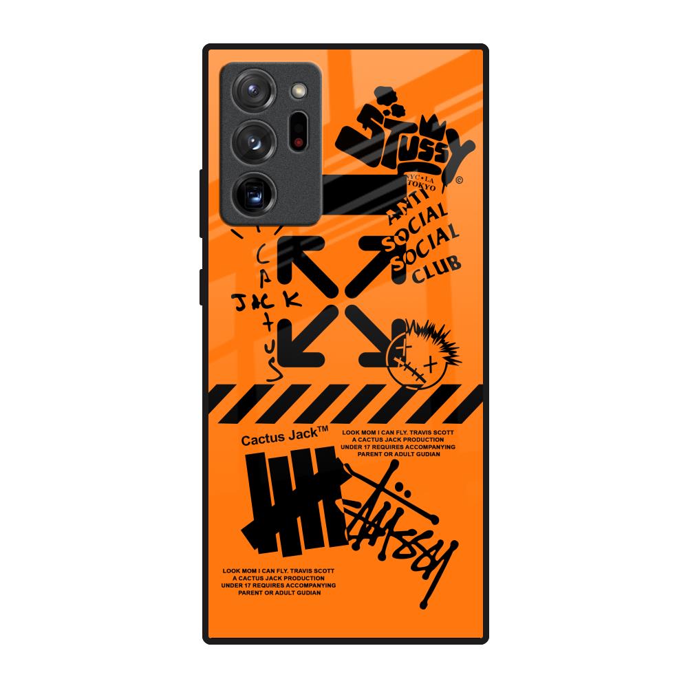 Anti Social Club Samsung Galaxy Note 20 Ultra Glass Back Cover Online