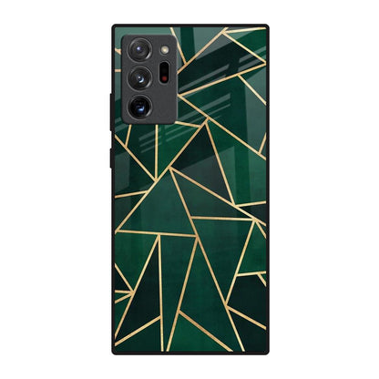 Abstract Green Samsung Galaxy Note 20 Ultra Glass Back Cover Online