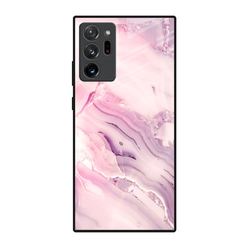Diamond Pink Gradient Samsung Galaxy Note 20 Ultra Glass Back Cover Online