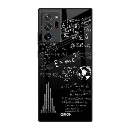 Funny Math Samsung Galaxy Note 20 Ultra Glass Back Cover Online