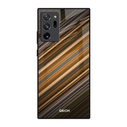 Diagonal Slash Pattern Samsung Galaxy Note 20 Ultra Glass Back Cover Online