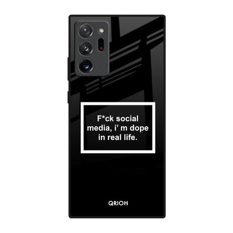Dope In Life Samsung Galaxy Note 20 Ultra Glass Back Cover Online