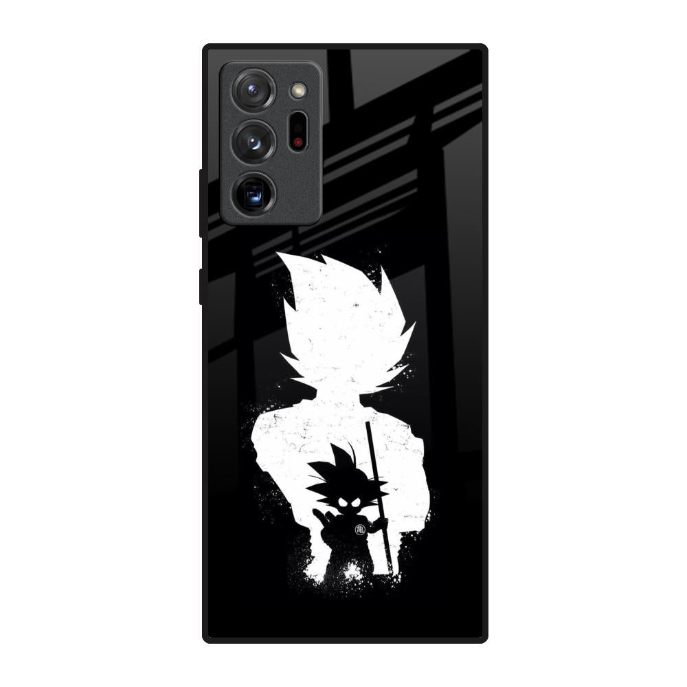 Monochrome Goku Samsung Galaxy Note 20 Ultra Glass Back Cover Online