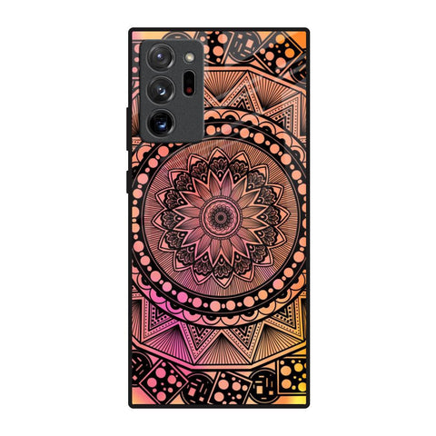 Floral Mandala Samsung Galaxy Note 20 Ultra Glass Back Cover Online