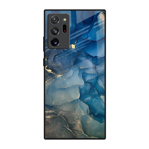 Blue Cool Marble Samsung Galaxy Note 20 Ultra Glass Back Cover Online