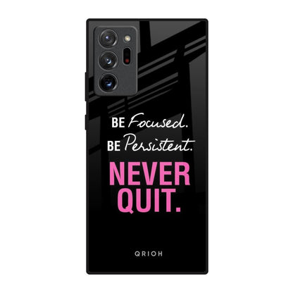 Be Focused Samsung Galaxy Note 20 Ultra Glass Back Cover Online