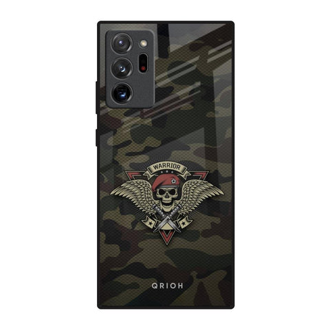 Army Warrior Samsung Galaxy Note 20 Ultra Glass Back Cover Online